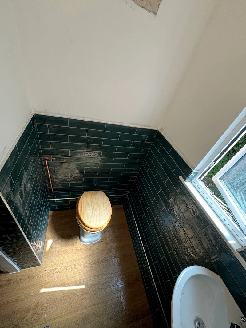 Bathroom tiling