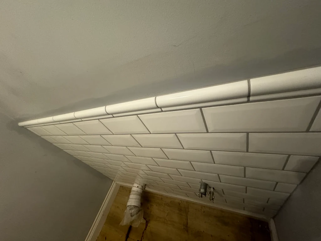 Bathroom tiling