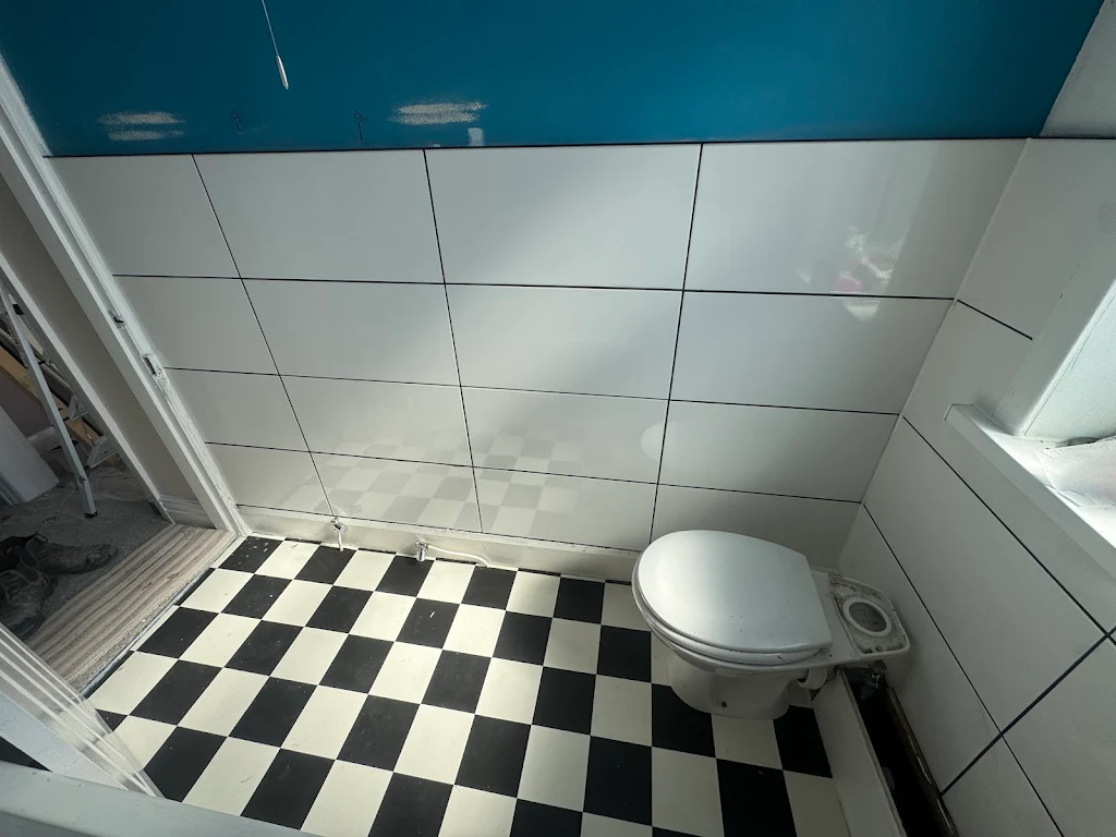 Bathroom tiling